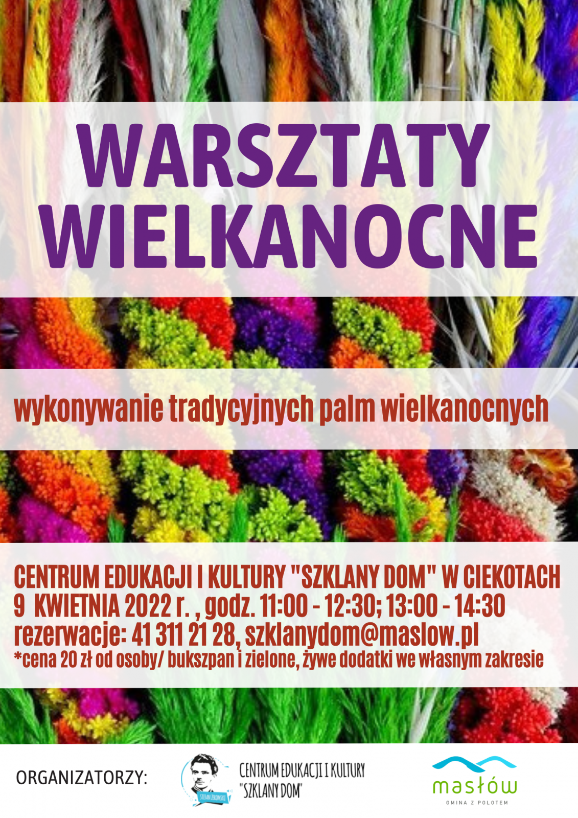 plakat warsztatów